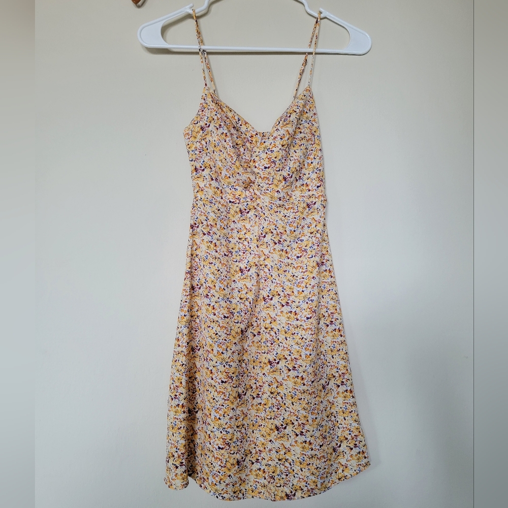 Multi Colored Floral Dress